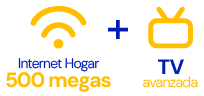 PAQUETE INTERNET + TV